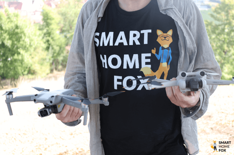 Die DJI Air 2S und DJI Mini 3 Pro Drohnen Klassen befinden sich im Test und Vergleich